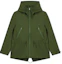 Buy (W) AIGLE Jaket Waterproof Tahan Angin Bernapas dengan Hood Warna Hijau Basil. AR866