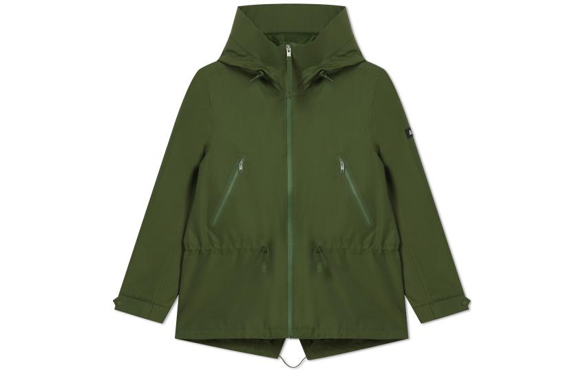 (Women) AIGLE  Windproof Waterproof Breathable Hooded Jacket in Basil Green. AR866 圖 2