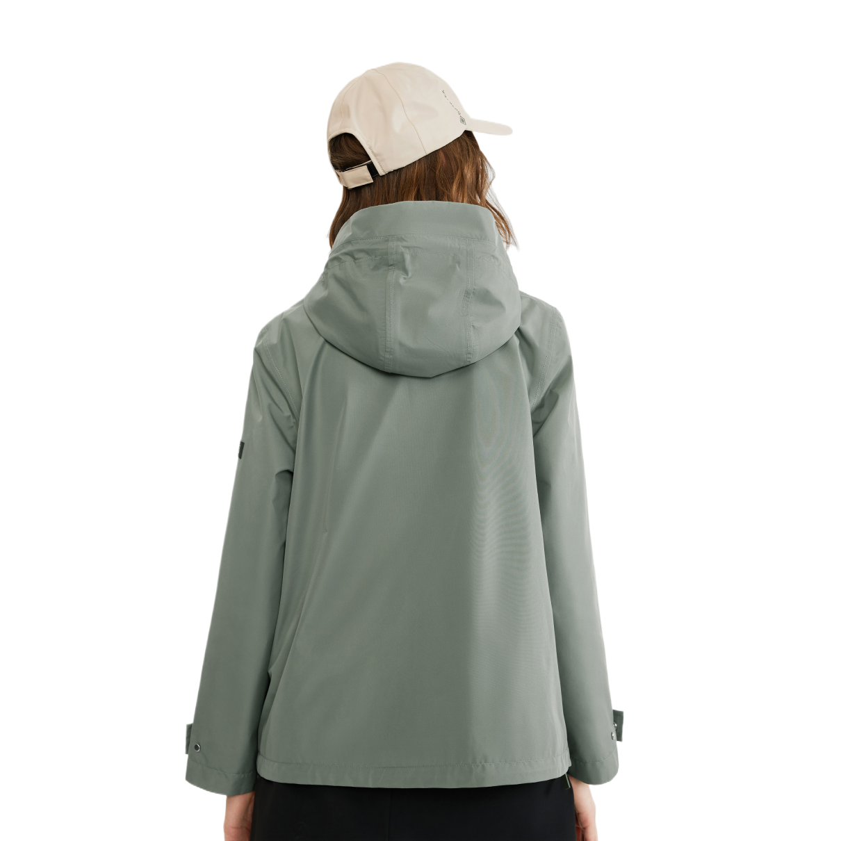 (Women) AIGLE  Windproof Waterproof Breathable Hooded Jacket - Green AY285 圖 3