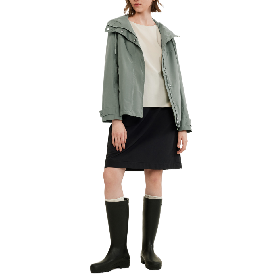 (Women) AIGLE  Windproof Waterproof Breathable Hooded Jacket - Green AY285 圖 5