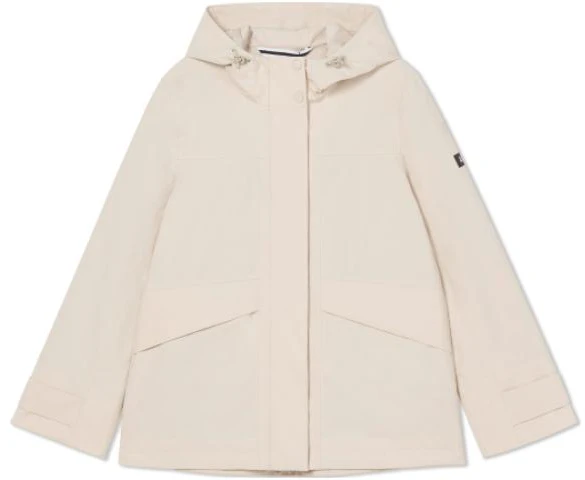 women-aigle-gore-tex-windproof-waterproof-breathable-hooded-jacket-beige-ar-021