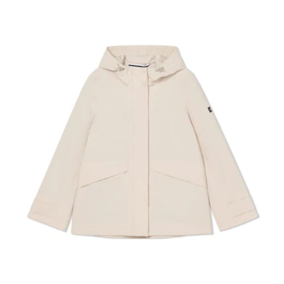 (Women) AIGLE GTX Windproof Waterproof Breathable Hooded Jacket Beige AR021