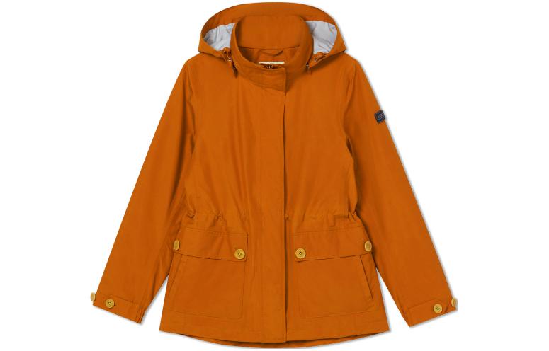 (Women) AIGLE Outdoor Sports Windbreaker Jacket Honey Ginger Yellow AL382