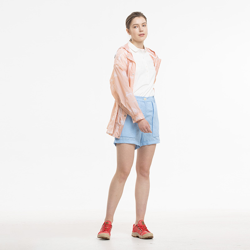 (Women) AIGLE SIMONE PR Lightweight Water-Resistant Pink Jacket for Women J5035 圖 3