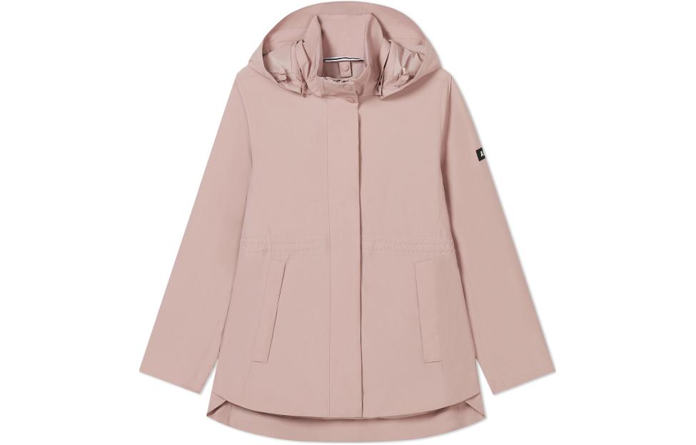 (Women) AIGLE Waterproof Windbreaker Jacket - Breathable Casual in Rock Pink AQ52