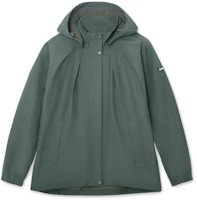 (Women) AIGLE Waterproof Windproof Breathable Ivy Green Jacket AF882 (Women) AIGLE Waterproof Windproof Breathable Ivy Green Jacket AF882