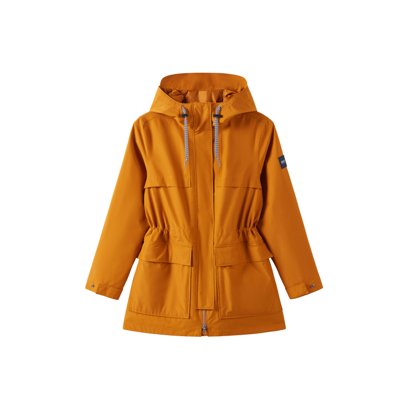 (Women) AIGLE Waterproof Windproof Breathable Jacket - Mustard Yellow BD672