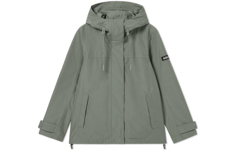 (Women) AIGLE Waterproof Windproof Hooded Zip Jacket AY28
