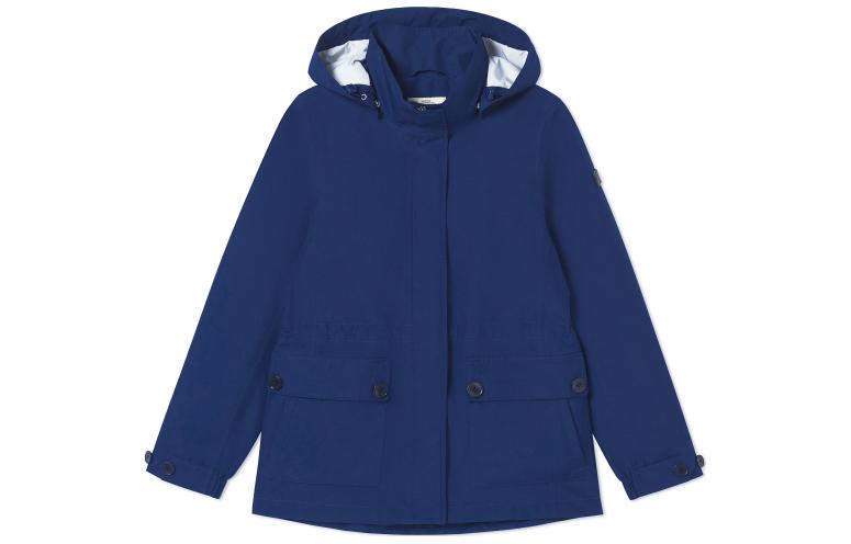 (Women) AIGLE Windproof Breathable Hooded Jacket - Navy Blue AR221