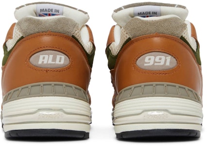 (W) エメ レオン ドレ × NB 991 タン (UK製) W991LIO Details for (W) エメ レオン ドレ × NB 991 タン (UK製) W991LIO