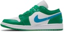 Lookbook (W) Air Jordan 1 Low 'Lucky Green' Lelaki & Wanita Kasut Viral Malaysia. DC0774-304