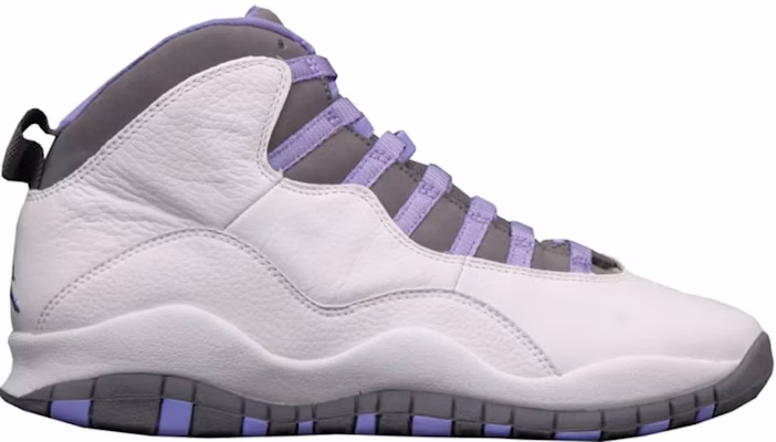 (W) Air Jordan 10 复刻版 '白色中紫' 311770-151 Buy (W) Air Jordan 10 复刻版 '白色中紫' 311770-151