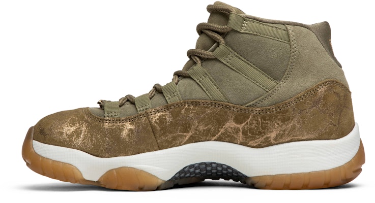(Women) Air Jordan 11 Retro 'Olive Lux' AR0715-200 Lookbook (Women) Air Jordan 11 Retro 'Olive Lux' AR0715-200