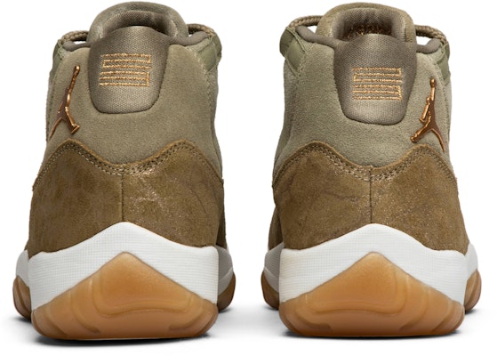 (Women) Air Jordan 11 Retro 'Olive Lux' AR0715-200 Details for (Women) Air Jordan 11 Retro 'Olive Lux' AR0715-200