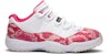 (W) Air Jordan 11 Retro Low 'Pink Snakeskin' Wanita AH7860-106