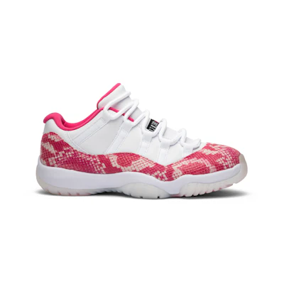 (W) Jordan 11 Retro Low 'Pink Snakeskin'