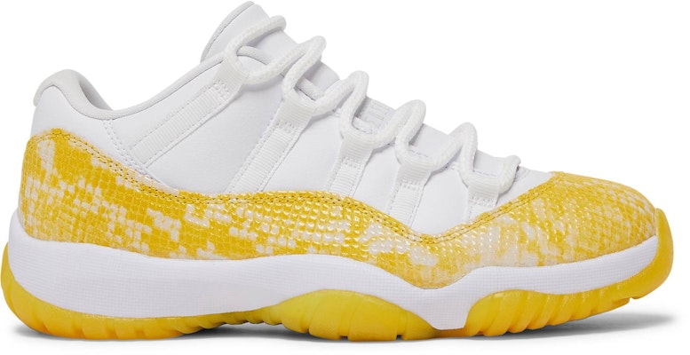 (Women) Air Jordan 11 Retro Low 'Yellow Python' AH7860-107 Buy (Women) Air Jordan 11 Retro Low 'Yellow Python' AH7860-107