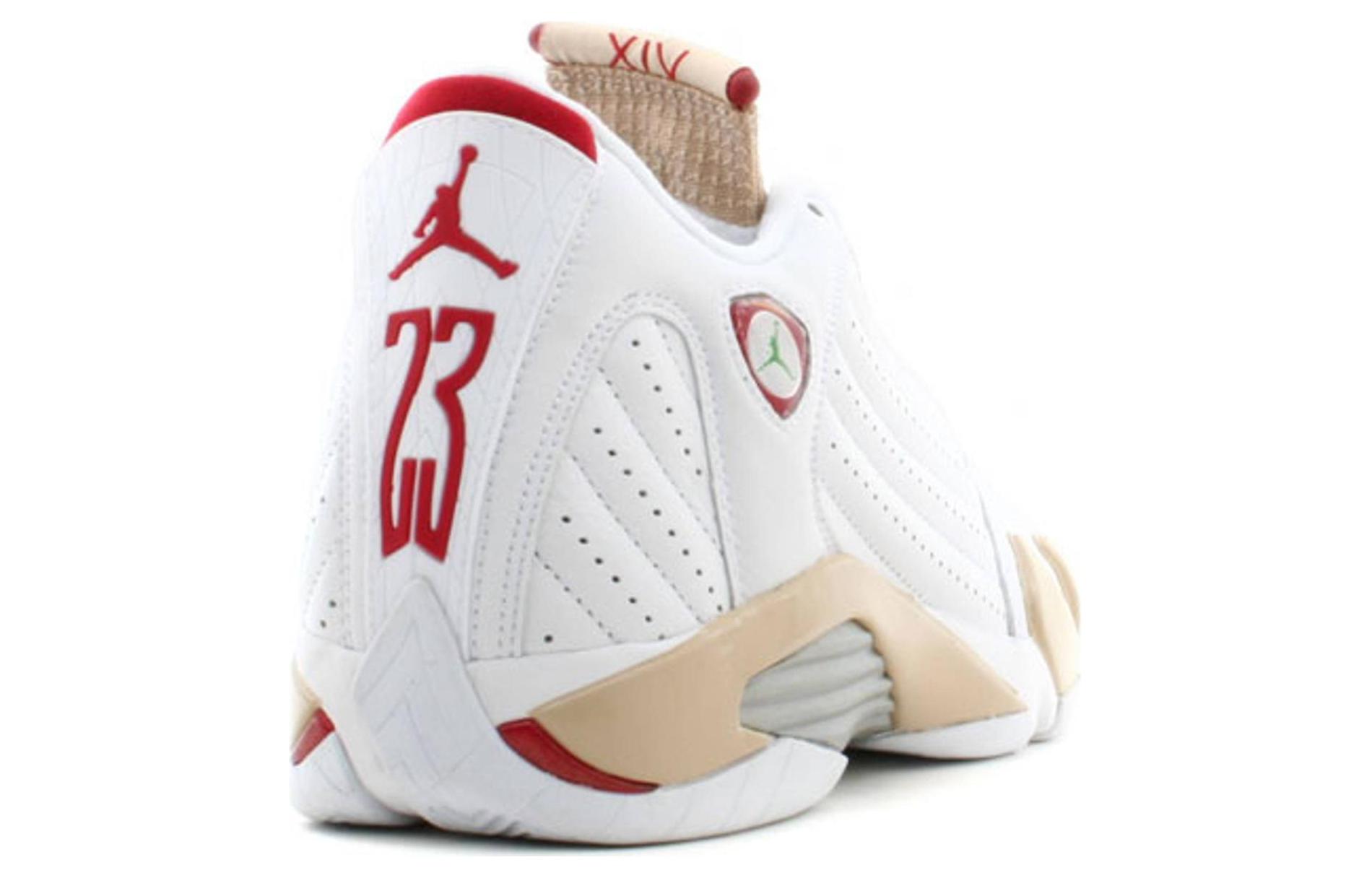 Shop (W) Air Jordan 14 Retro ''Linen'' Sneaker 312274-161