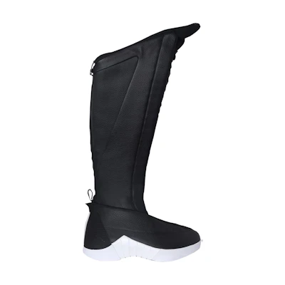 (W) Jordan 15 Retro Boot PSNY Black Leather