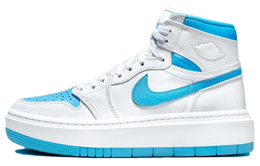 (Women) Air Jordan 1 Elevate High 'White Dark Powder Blue' DN3253-114