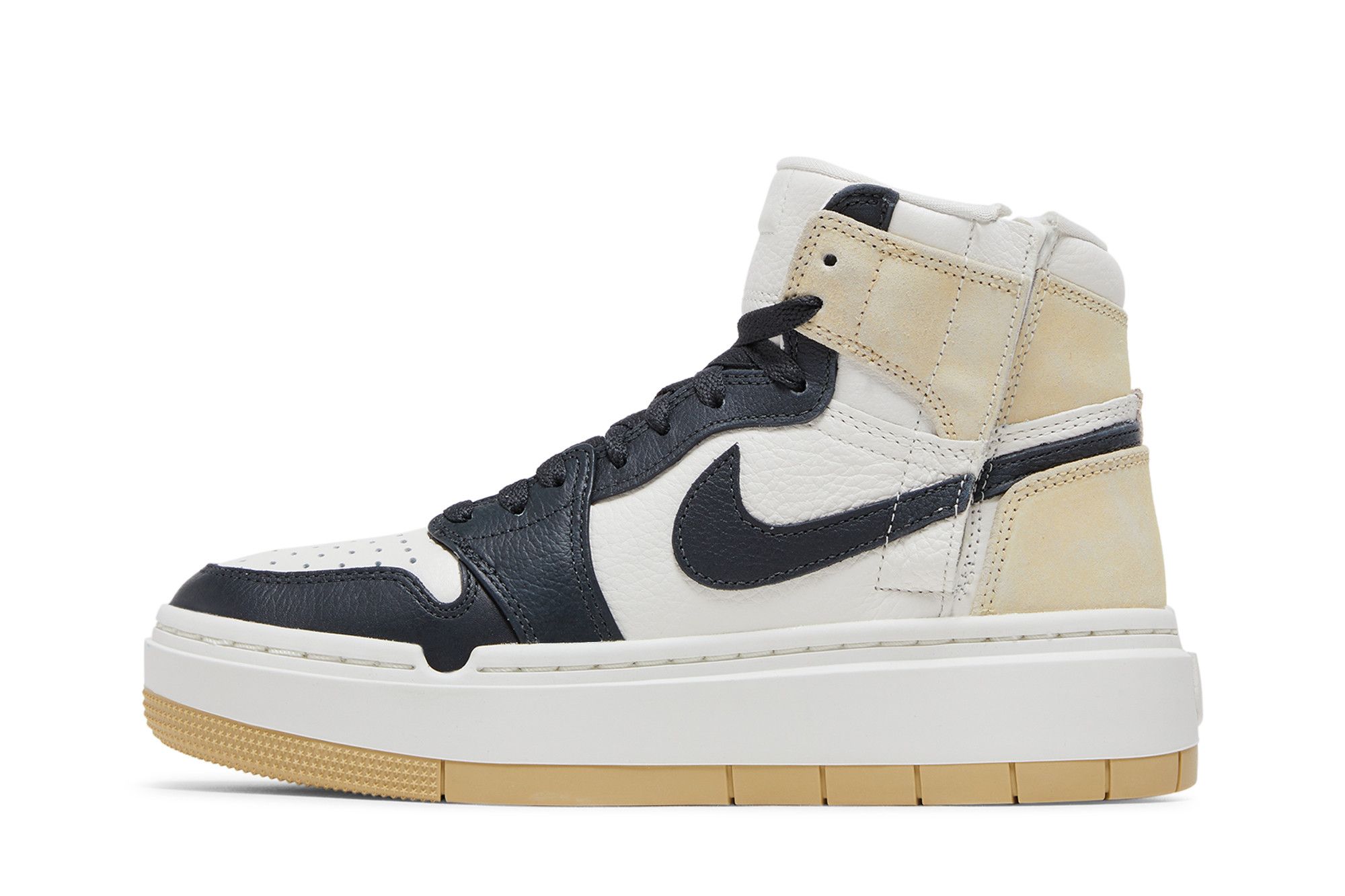 Lookbook (W) Air Jordan 1 Elevate High Beige Schwarz Zehen DN3253-700