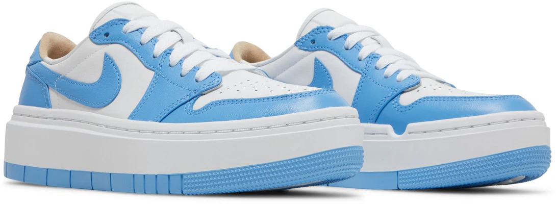 (W) Air Jordan 1 Low 增高款 '大学蓝'(女款) DQ3698-141 1