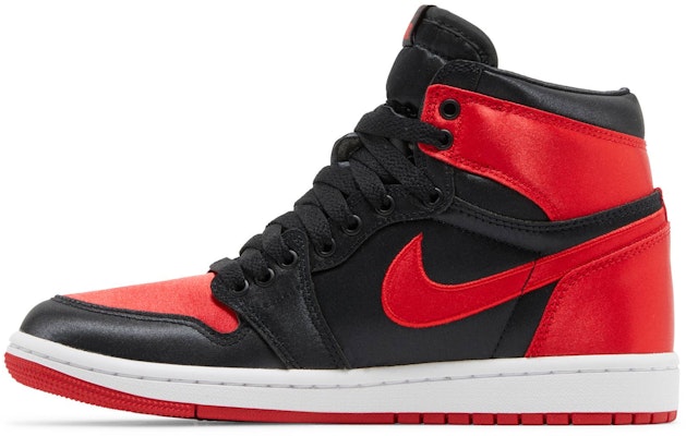 (W) Air Jordan 1 Tinggi 'Satin Bred' FD4810-061 Lookbook (W) Air Jordan 1 Tinggi 'Satin Bred' FD4810-061
