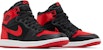 (W) Air Jordan 1 Tinggi 'Satin Bred' FD4810-061