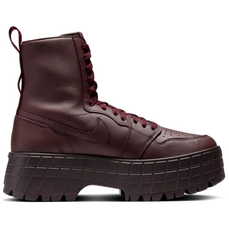 Order (W) Air Jordan 1 High Brooklyn 'Burgundy Crush' Merah Maroon FJ5737-600