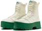 Lookbook (W) Air Jordan 1 Tinggi Brooklyn 'Coconut Milk Pine Green'. FJ5737-103