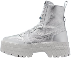 (Women) Air Jordan 1 High Brooklyn 'Metallic Silver' FJ5737-002 (Women) Air Jordan 1 High Brooklyn 'Metallic Silver' FJ5737-002