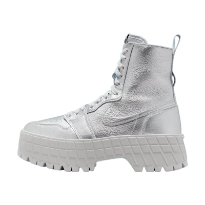 (W) Jordan 1 High Brooklyn 'Metallic Silver'