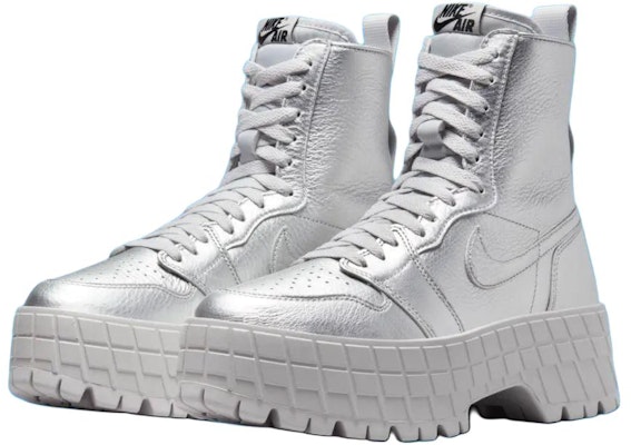 (Women) Air Jordan 1 High Brooklyn 'Metallic Silver' FJ5737-002 Order (Women) Air Jordan 1 High Brooklyn 'Metallic Silver' FJ5737-002