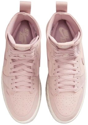 (Women) Air Jordan 1 High Brooklyn 'Pink Oxford' FJ5737-601 Lookbook (Women) Air Jordan 1 High Brooklyn 'Pink Oxford' FJ5737-601