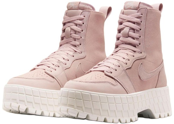 (Women) Air Jordan 1 High Brooklyn 'Pink Oxford' FJ5737-601 Shop (Women) Air Jordan 1 High Brooklyn 'Pink Oxford' FJ5737-601