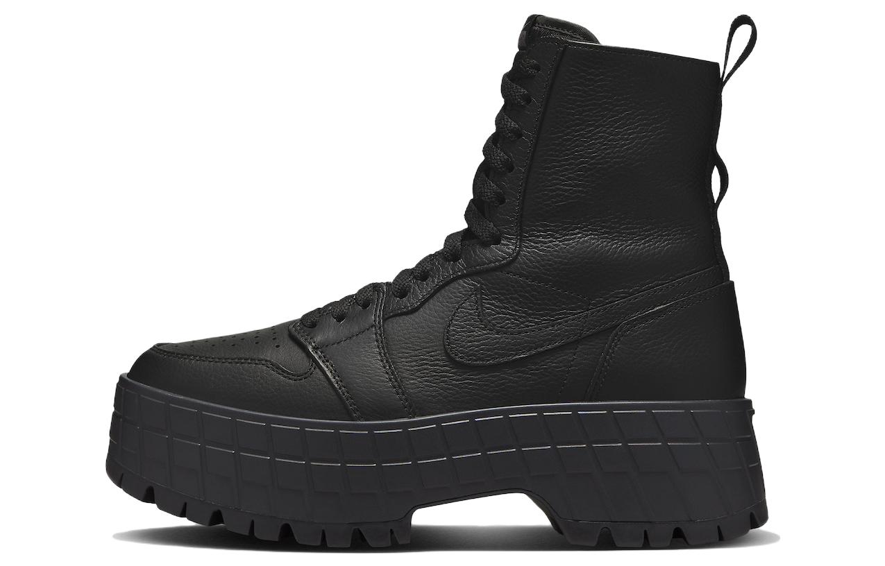 (Women) Air Jordan 1 High Brooklyn 'Triple Black' FJ5737-001