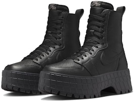 (W) Air Jordan 1 High Brooklyn 'Triple Black' Zapatillas Negras. FJ5737-001 Lookbook (W) Air Jordan 1 High Brooklyn 'Triple Black' Zapatillas Negras. FJ5737-001