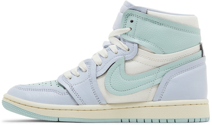 (Women) Air Jordan 1 High Method of Make 'Hydrogen Blue Light Dew' FB9891-401 Lookbook (Women) Air Jordan 1 High Method of Make 'Hydrogen Blue Light Dew' FB9891-401