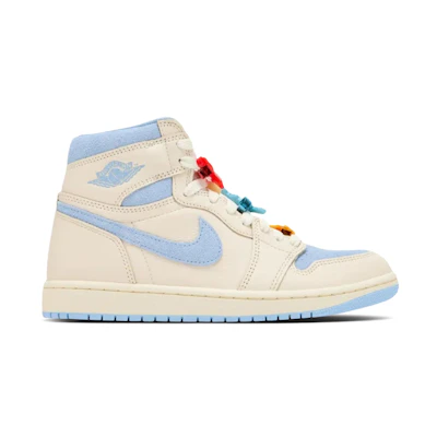 (W) Jordan 1 High 'Pale Ivory Pyschic Blue'
