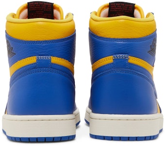 (W) Air Jordan 1 High OG 'Reverse Laney' Pria Wanita Sneakers FD2596-700 Details for (W) Air Jordan 1 High OG 'Reverse Laney' Pria Wanita Sneakers FD2596-700