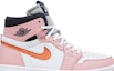 Order (W) Air Jordan 1 High Zoom 'Pink Glaze' Wanita Merah Jambu CT0979-601