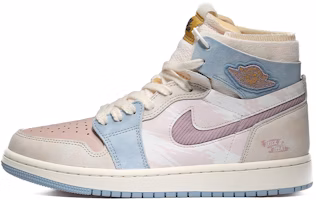 (Women) Air Jordan 1 High Zoom Air CMFT 'Pastel Pink' DQ5092-651(Team10-TaickQD) (Women) Air Jordan 1 High Zoom Air CMFT 'Pastel Pink' DQ5092-651(Team10-TaickQD)