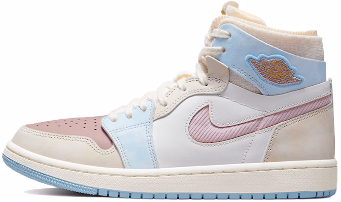 (W) Air Jordan 1 High Zoom Air CMFT 'Merah Jambu Pastel' DQ5092-651(Team10-TaickQD) Sizing (W) Air Jordan 1 High Zoom Air CMFT 'Merah Jambu Pastel' DQ5092-651(Team10-TaickQD)