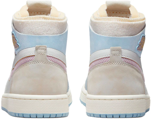 (Women) Air Jordan 1 High Zoom Air CMFT 'Pink Oxford' DQ5092-651 Details for (Women) Air Jordan 1 High Zoom Air CMFT 'Pink Oxford' DQ5092-651