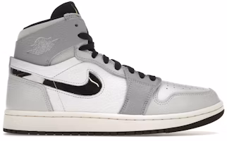 (Women) Air Jordan 1 High Zoom CMFT 2 'Chrome Swoosh' FJ4652-100 (Women) Air Jordan 1 High Zoom CMFT 2 'Chrome Swoosh' FJ4652-100