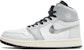 (W) Air Jordan 1 High Zoom CMFT 2 'Chrome Swoosh' Lelaki Wanita Kasut Retro Baru FJ4652-100