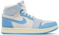 (W) Air Jordan 1 High Zoom CMFT 2 'University Blue' Lelaki Wanita Original DV1305-004