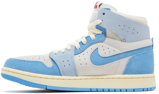(W) Air Jordan 1 High Zoom CMFT 2 'University Blue' Lelaki Wanita Original DV1305-004 Lookbook (W) Air Jordan 1 High Zoom CMFT 2 'University Blue' Lelaki Wanita Original DV1305-004