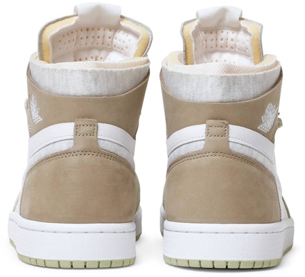 (W) Air Jordan 1 High Zoom CMFT 'Olive Aura' Lelaki & Wanita CT0979-102 Details for (W) Air Jordan 1 High Zoom CMFT 'Olive Aura' Lelaki & Wanita CT0979-102