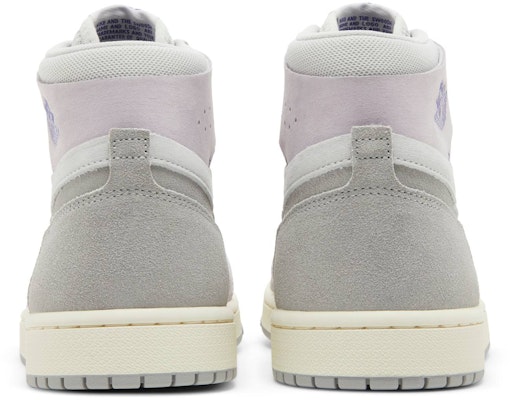 (W) Air Jordan 1 High Zoom Comfort 2 'Barely Grape' Lelaki/Wanita. DV1305-005 Details for (W) Air Jordan 1 High Zoom Comfort 2 'Barely Grape' Lelaki/Wanita. DV1305-005